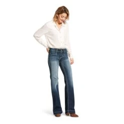 Ariat Women's Entwined Trouser Jean 8 Ariat Women's Entwined Trouser Jean -Columbia Clothing Shop 10025302 full