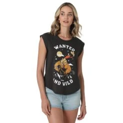 Wrangler Women's Wanted And Wild Tee