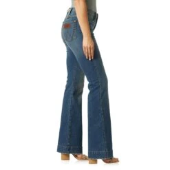 Wrangler Women's Shelby High-Rise Trouser Jeans -Columbia Clothing Shop 11MPESY BS01 SWBB PRD