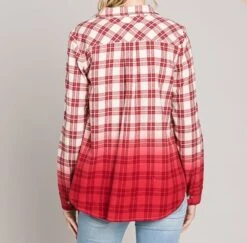 Dip Dye Plaid Long Sleeve -Columbia Clothing Shop 16747783 0cdc897b 5196 42f7 96a1 704920a0e3da