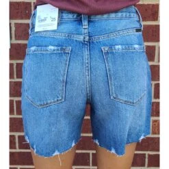 KanCan High Rise Distressed Shorts -Columbia Clothing Shop 20220616 112455