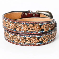 American Darling Tooled Belt -Columbia Clothing Shop ADBLF108C