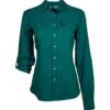 HOOey Ladies Deep Lake Long Sleeve Button Down