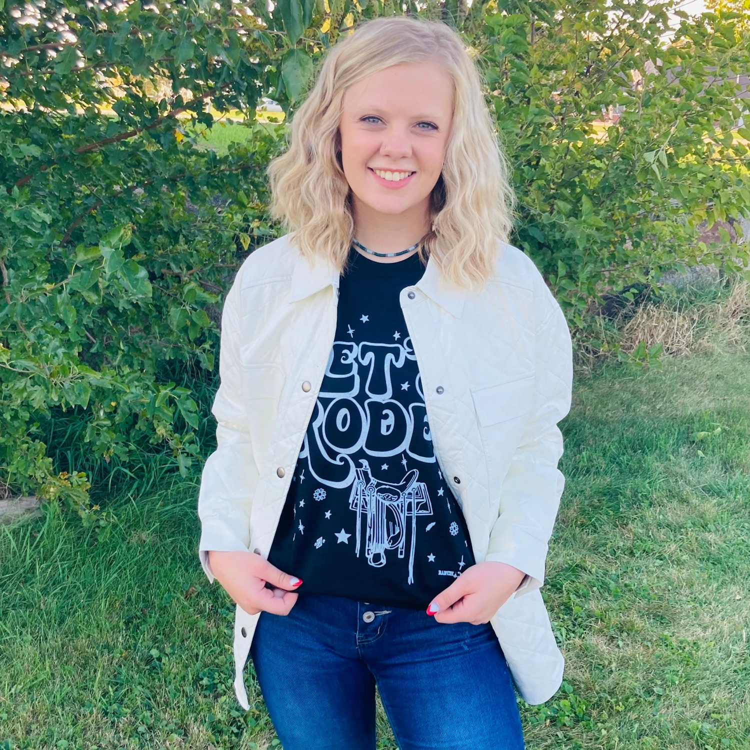 Cream Diamond Quilted Leather Jacket 2 Cream Diamond Quilted Leather Jacket - Image 2