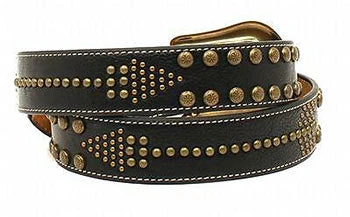 Nocona Ladies Black Arrow Nailhead Belt 1 Nocona Ladies Black Arrow Nailhead Belt