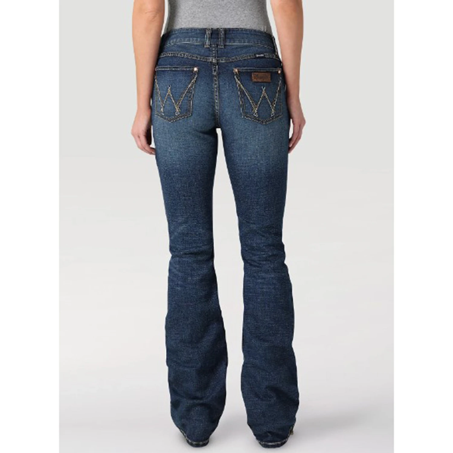 Wrangler Women's Retro Mid Rise Jeans 1 Wrangler Women's Retro Mid Rise Jeans