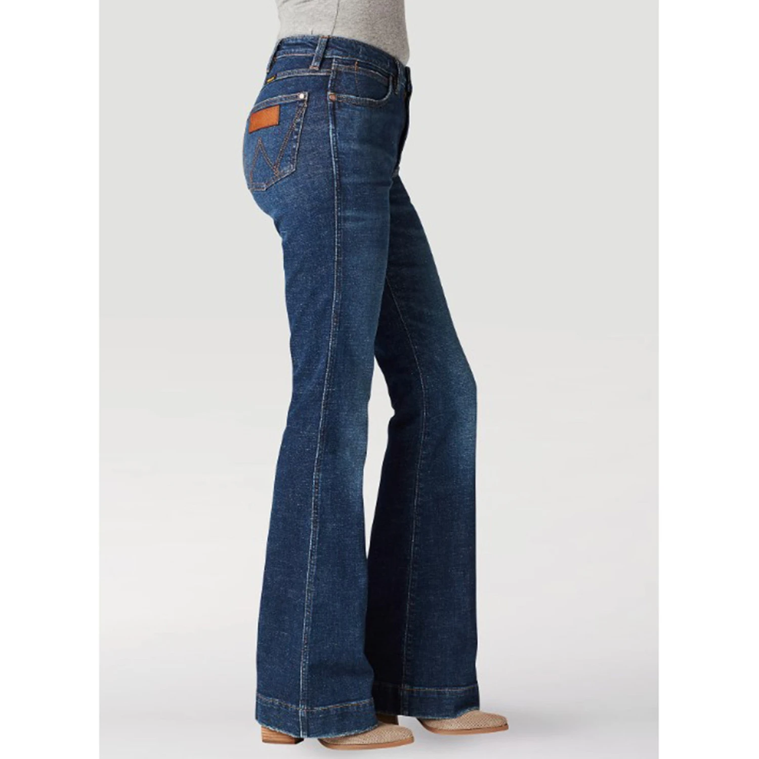 Wrangler Women's Retro Ellery Trouser Jeans 3 Wrangler Women's Retro Ellery Trouser Jeans - Image 3