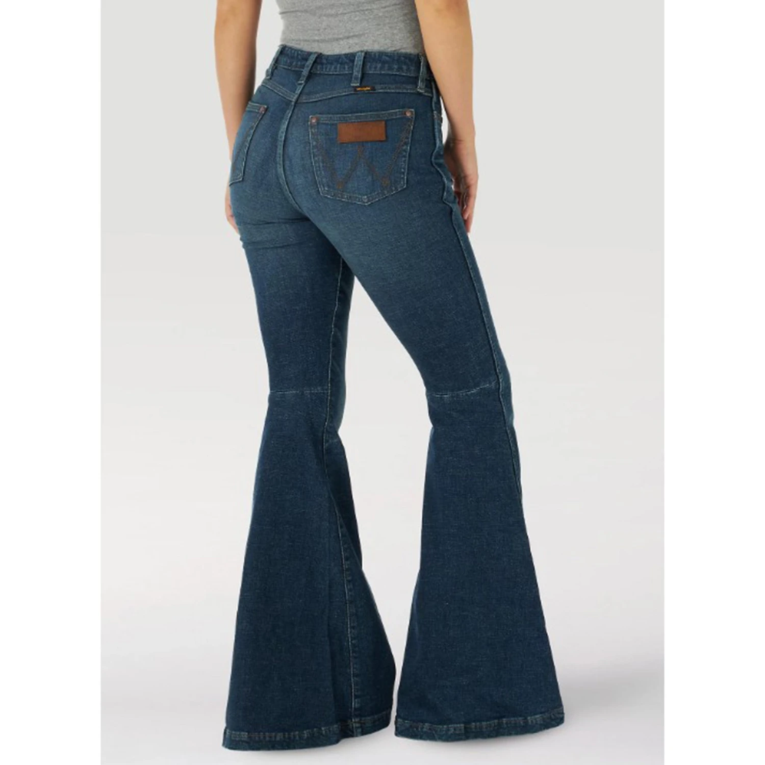 Wrangler Women's High Rise Jana Flare Jeans 1 Wrangler Women's High Rise Jana Flare Jeans