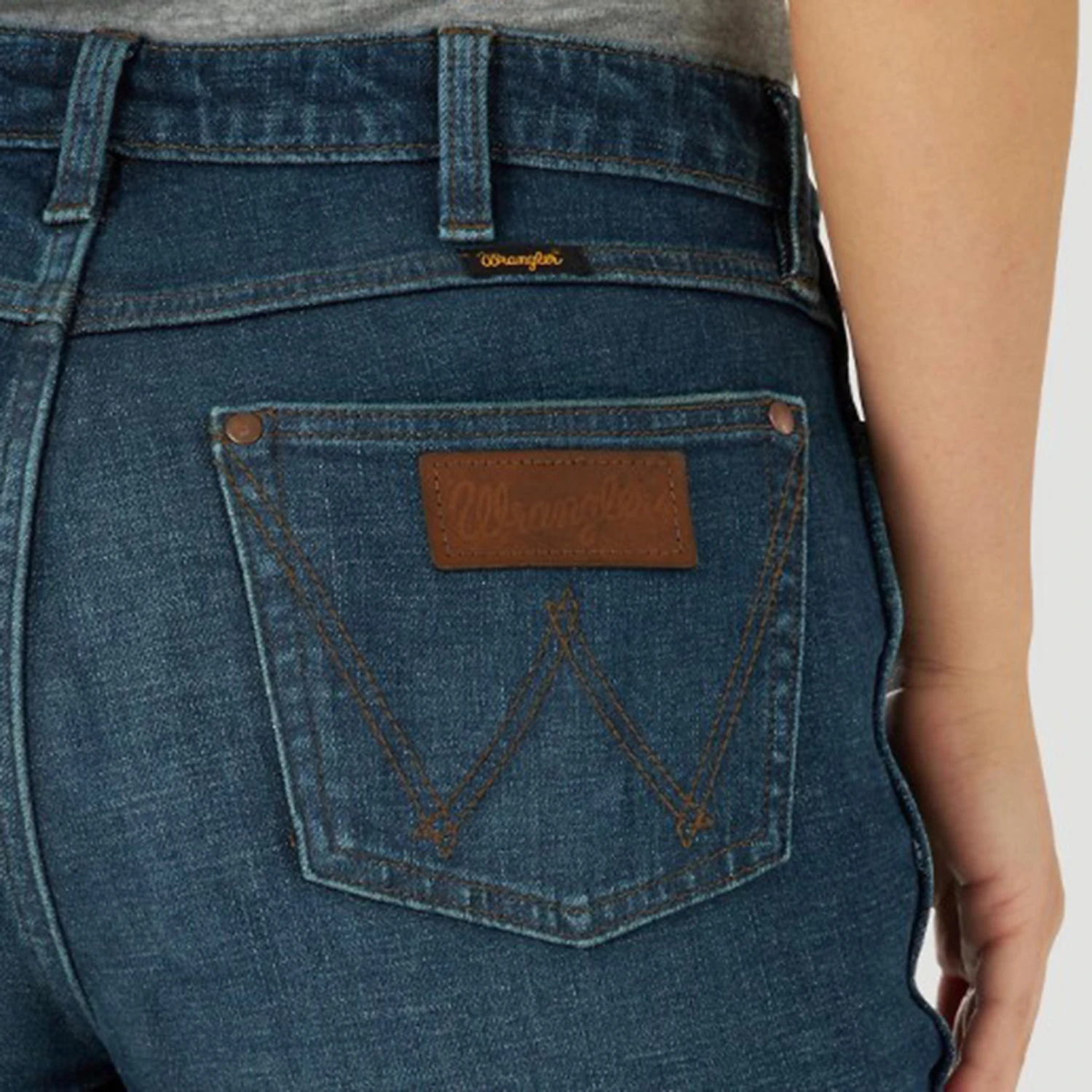 Wrangler Women's High Rise Jana Flare Jeans 4 Wrangler Women's High Rise Jana Flare Jeans - Image 4