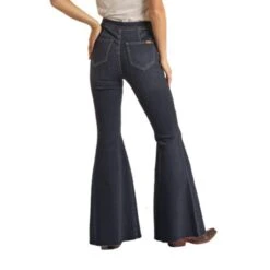 Rock & Roll Cowgirl Front Seam Bell Bottom Jeans -Columbia Clothing Shop Screenshot2023 06 09154533