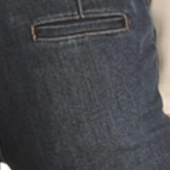 Rock & Roll Cowgirl Jr. Fit High Rise Dark Wash Trouser -Columbia Clothing Shop W8H2687 P