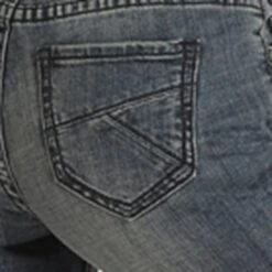 Rock & Roll Cowgirl Boot Cut Jr. Mid Rise Trouser -Columbia Clothing Shop W8M1710 p