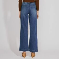 KanCan High Rise Wide Leg Trouser -Columbia Clothing Shop kc7127m 3