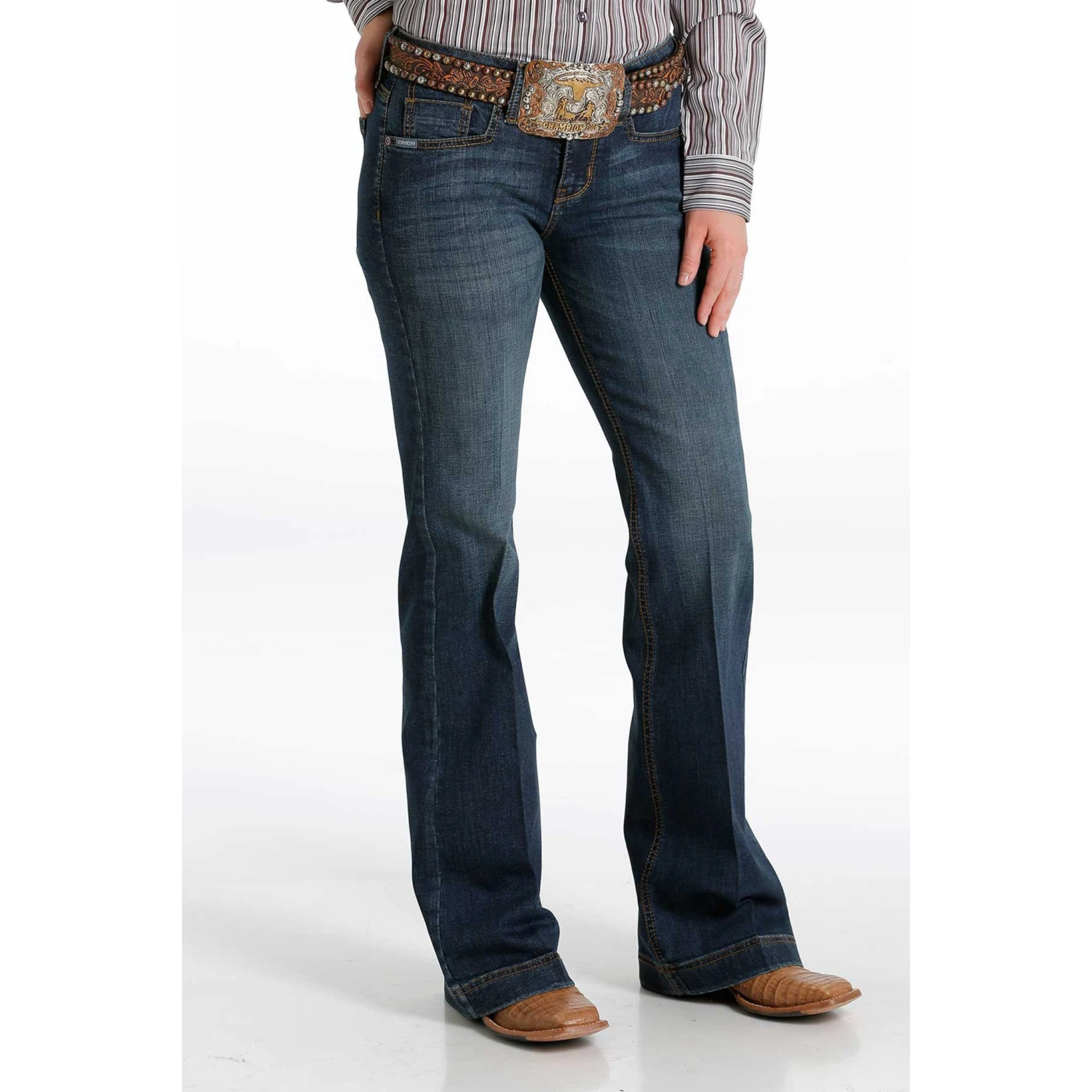 Cinch Lynden Dark Stone Trouser Jeans 1 Cinch Lynden Dark Stone Trouser Jeans