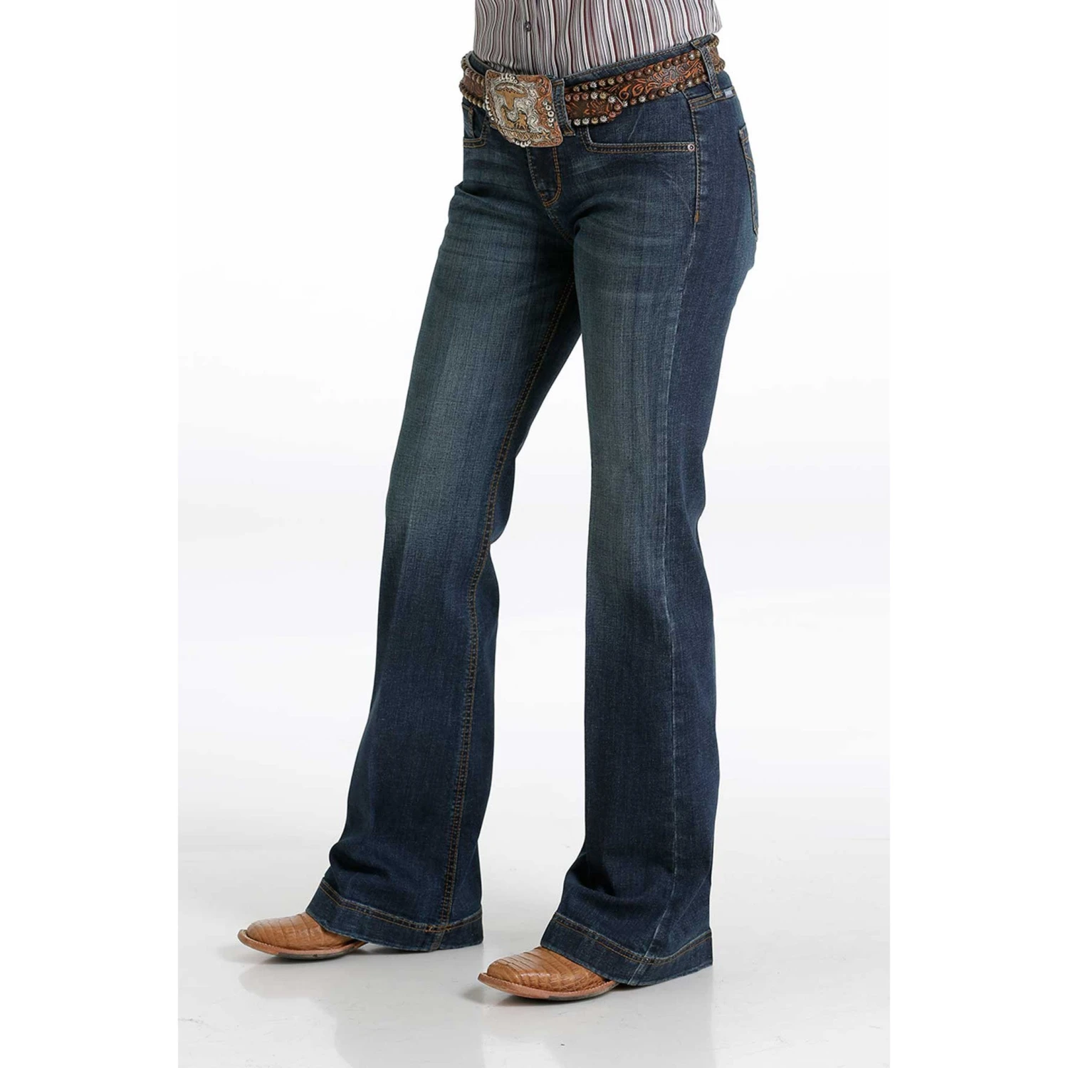 Cinch Lynden Dark Stone Trouser Jeans 2 Cinch Lynden Dark Stone Trouser Jeans - Image 2