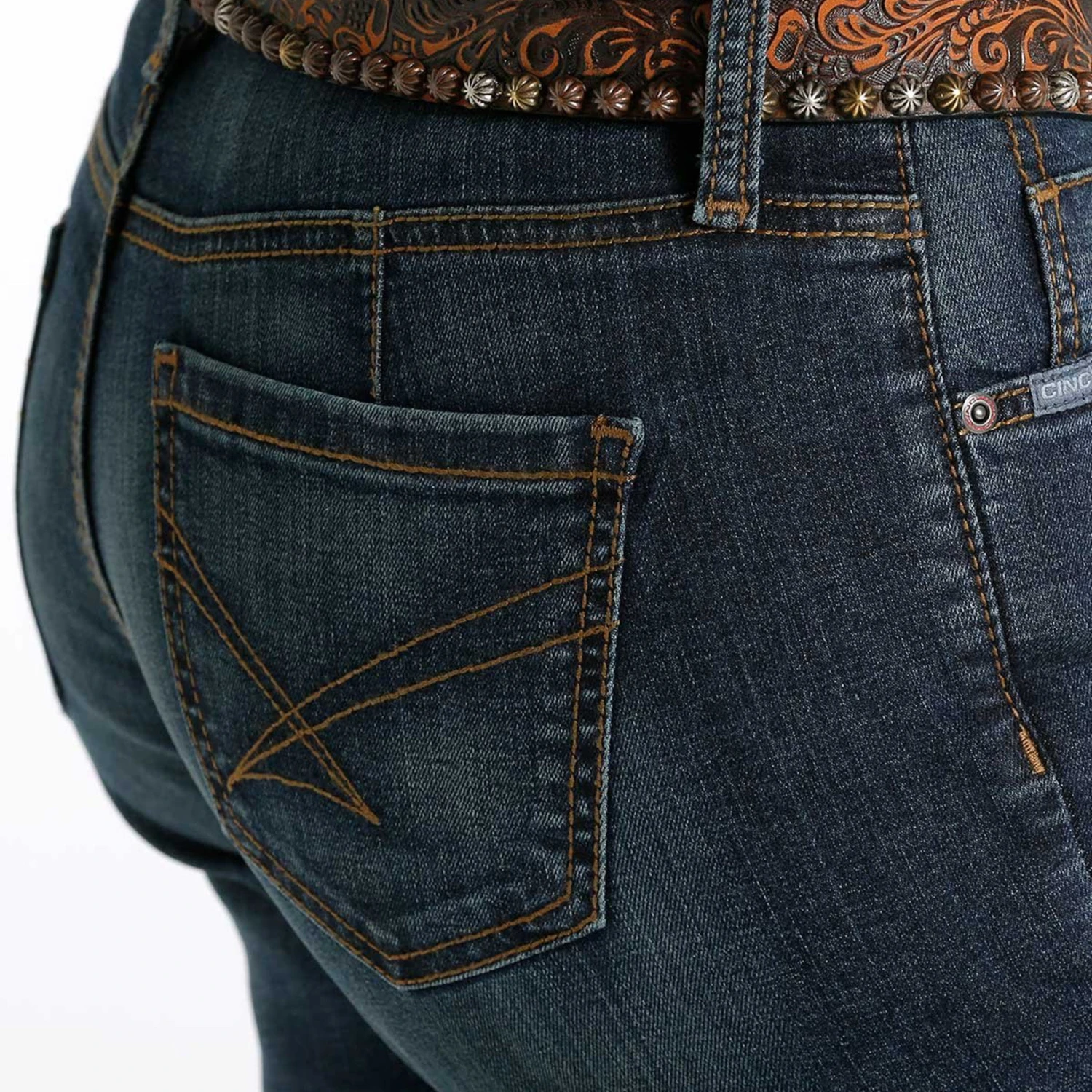 Cinch Lynden Dark Stone Trouser Jeans 4 Cinch Lynden Dark Stone Trouser Jeans - Image 4